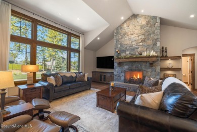 This meticulously maintained custom home in the private, gated on Hayden Lake Country Club in Idaho - for sale on GolfHomes.com, golf home, golf lot