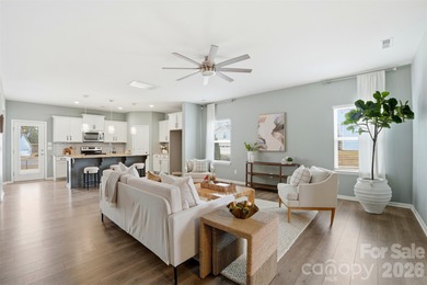 Welcome home to this inviting 3-bedroom, 2.5-bath residence on Stonebridge Golf Club in North Carolina - for sale on GolfHomes.com, golf home, golf lot