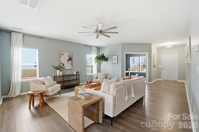 Welcome home to this inviting 3-bedroom, 2.5-bath residence on Stonebridge Golf Club in North Carolina - for sale on GolfHomes.com, golf home, golf lot