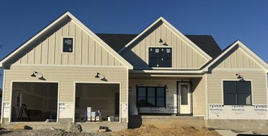 Exceptional new home with over 2,700 finished sq ft featuring on Stone Crest Golf Community in Indiana - for sale on GolfHomes.com, golf home, golf lot