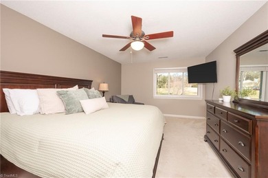 WATER FRONT with beautiful WATER and GOLF VIEWS throughout this on Bermuda Run Country Club in North Carolina - for sale on GolfHomes.com, golf home, golf lot