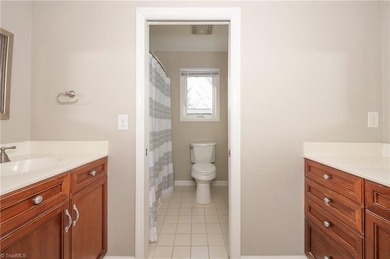 WATER FRONT with beautiful WATER and GOLF VIEWS throughout this on Bermuda Run Country Club in North Carolina - for sale on GolfHomes.com, golf home, golf lot