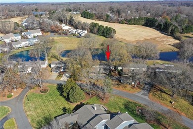 WATER FRONT with beautiful WATER and GOLF VIEWS throughout this on Bermuda Run Country Club in North Carolina - for sale on GolfHomes.com, golf home, golf lot
