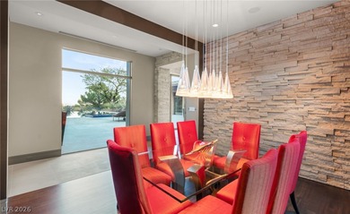 This legacy, desert estate sits perfectly on an elevated lot on on Southern Highlands Golf Club in Nevada - for sale on GolfHomes.com, golf home, golf lot