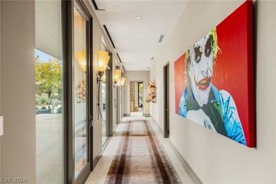 This legacy, desert estate sits perfectly on an elevated lot on on Southern Highlands Golf Club in Nevada - for sale on GolfHomes.com, golf home, golf lot