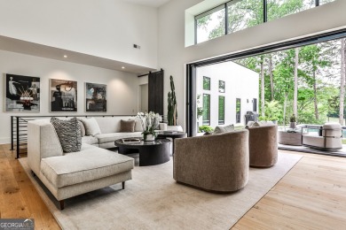 Welcome to this stunning contemporary gem, one of only 5 homes on Druid Hills Golf Club in Georgia - for sale on GolfHomes.com, golf home, golf lot