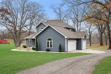 This beautiful house, located across from Maxwelton Golf Course on Maxwelton Golf Club, Inc. in Indiana - for sale on GolfHomes.com, golf home, golf lot