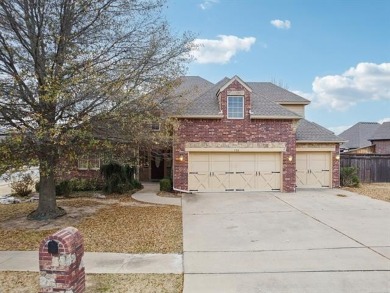 Stunning home situated in the prestigious master-planned FOREST on Forest Ridge Golf Club in Oklahoma - for sale on GolfHomes.com, golf home, golf lot