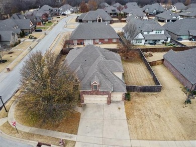 Stunning home situated in the prestigious master-planned FOREST on Forest Ridge Golf Club in Oklahoma - for sale on GolfHomes.com, golf home, golf lot