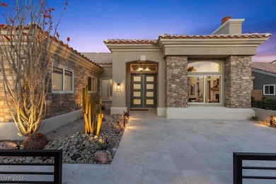 Premium design meets elevated 55+ living in this exceptional Sun on Highland Falls Golf Club in Nevada - for sale on GolfHomes.com, golf home, golf lot