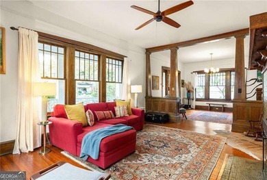 Perched proudly atop a hill in the heart of Candler Park, this on Candler Park Golf Course in Georgia - for sale on GolfHomes.com, golf home, golf lot