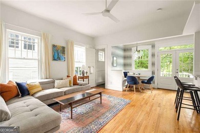 Perched proudly atop a hill in the heart of Candler Park, this on Candler Park Golf Course in Georgia - for sale on GolfHomes.com, golf home, golf lot