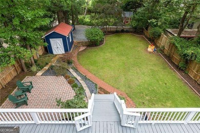 Perched proudly atop a hill in the heart of Candler Park, this on Candler Park Golf Course in Georgia - for sale on GolfHomes.com, golf home, golf lot