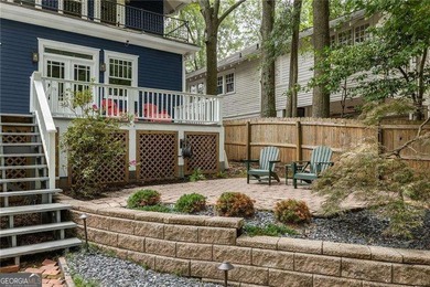 Perched proudly atop a hill in the heart of Candler Park, this on Candler Park Golf Course in Georgia - for sale on GolfHomes.com, golf home, golf lot