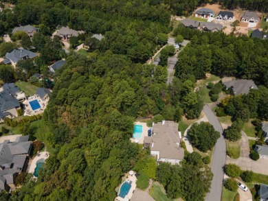 Privacy at its finest in the prestigious gated community of on Chenal Country Club - Bear Den Mountain in Arkansas - for sale on GolfHomes.com, golf home, golf lot