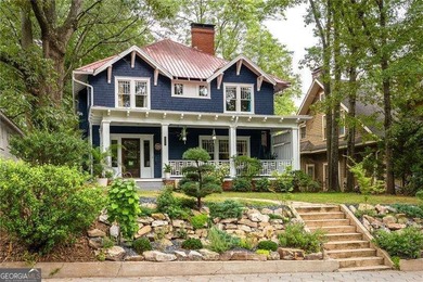 Perched proudly atop a hill in the heart of Candler Park, this on Candler Park Golf Course in Georgia - for sale on GolfHomes.com, golf home, golf lot