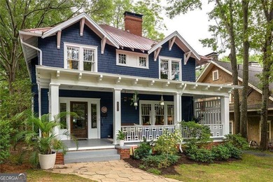 Perched proudly atop a hill in the heart of Candler Park, this on Candler Park Golf Course in Georgia - for sale on GolfHomes.com, golf home, golf lot