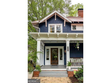 Perched proudly atop a hill in the heart of Candler Park, this on Candler Park Golf Course in Georgia - for sale on GolfHomes.com, golf home, golf lot