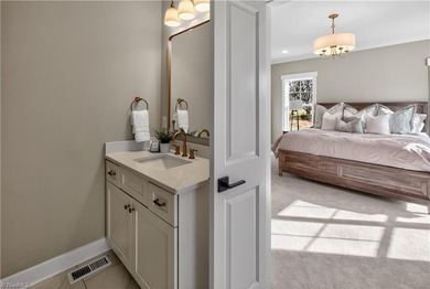 What an opportunity. Beautiful new construction set in the on Deep Springs Country Club, Inc. in North Carolina - for sale on GolfHomes.com, golf home, golf lot