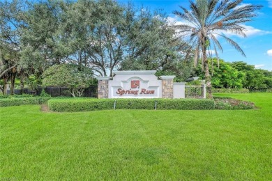Experience exceptional living in this spacious two-bedroom plus on Spring Run Golf Club in Florida - for sale on GolfHomes.com, golf home, golf lot