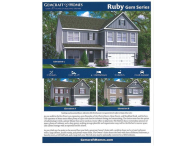 Ruby A Elevation offered by Gemcraft Homes. Two -Story on Captains Cove Golf and Yacht Club in Virginia - for sale on GolfHomes.com, golf home, golf lot