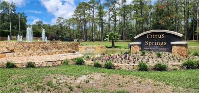 Price is firm on this .31 acre lot located in the well on Citrus Springs Country Club in Florida - for sale on GolfHomes.com, golf home, golf lot