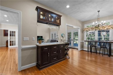 This luxurious brick home is nestled in the prestigious Church on Bayville Golf Club in Virginia - for sale on GolfHomes.com, golf home, golf lot