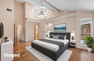 Nestled on a hilltop with a view of Lake Ray Hubbard, in the on Lakeside Village Golf Course in Texas - for sale on GolfHomes.com, golf home, golf lot