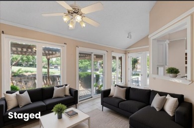 Nestled on a hilltop with a view of Lake Ray Hubbard, in the on Lakeside Village Golf Course in Texas - for sale on GolfHomes.com, golf home, golf lot