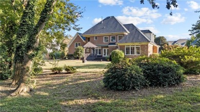 This luxurious brick home is nestled in the prestigious Church on Bayville Golf Club in Virginia - for sale on GolfHomes.com, golf home, golf lot