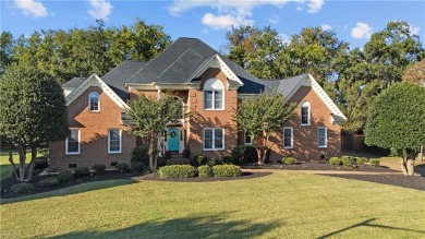 This luxurious brick home is nestled in the prestigious Church on Bayville Golf Club in Virginia - for sale on GolfHomes.com, golf home, golf lot