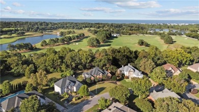 This luxurious brick home is nestled in the prestigious Church on Bayville Golf Club in Virginia - for sale on GolfHomes.com, golf home, golf lot