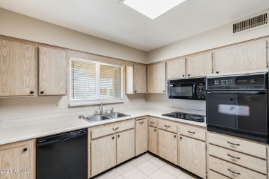 Discover the perfect retirement haven in this timeless 3-bed on Sun City Lakes West and East in Arizona - for sale on GolfHomes.com, golf home, golf lot