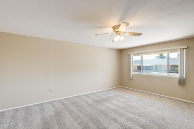 Discover the perfect retirement haven in this timeless 3-bed on Sun City Lakes West and East in Arizona - for sale on GolfHomes.com, golf home, golf lot
