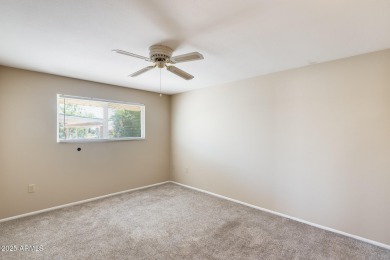 Discover the perfect retirement haven in this timeless 3-bed on Sun City Lakes West and East in Arizona - for sale on GolfHomes.com, golf home, golf lot