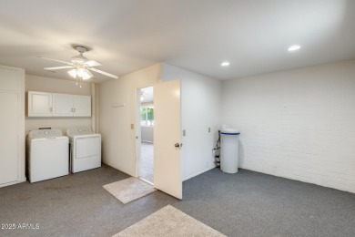Discover the perfect retirement haven in this timeless 3-bed on Sun City Lakes West and East in Arizona - for sale on GolfHomes.com, golf home, golf lot
