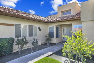 Behind the gates of desirable Whitehawk, this lovely 3 bedroom on Palm Desert Resort Country Club in California - for sale on GolfHomes.com, golf home, golf lot
