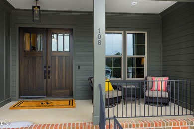 Stunning custom ''Brighton Farmhouse'' by Homes By Dickerson in on Croasdaile Country Club in North Carolina - for sale on GolfHomes.com, golf home, golf lot