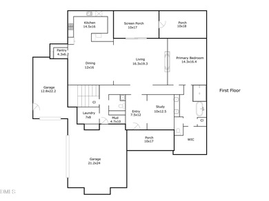 Stunning custom ''Brighton Farmhouse'' by Homes By Dickerson in on Croasdaile Country Club in North Carolina - for sale on GolfHomes.com, golf home, golf lot