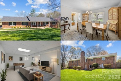 Set along a golf-course setting with a generous lot and room to on  in North Carolina - for sale on GolfHomes.com, golf home, golf lot