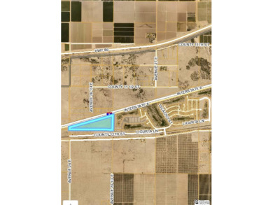 Hard to find 29.17 acres of AG zoned land located in Wellton on The Links At Coyote Wash in Arizona - for sale on GolfHomes.com, golf home, golf lot