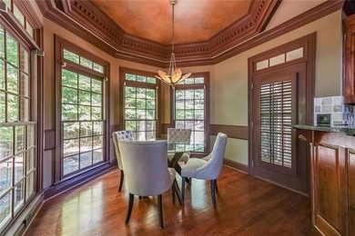 Magnificent four sides brick home with sweeping golf course on TPC At Sugarloaf Golf Club in Georgia - for sale on GolfHomes.com, golf home, golf lot