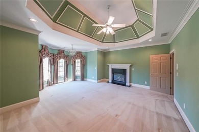 Magnificent four sides brick home with sweeping golf course on TPC At Sugarloaf Golf Club in Georgia - for sale on GolfHomes.com, golf home, golf lot