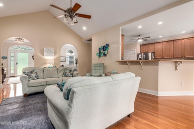 Custom Brick Home on the 8th Green - No HOA, No Flood Zone on The Lakes Country Club in North Carolina - for sale on GolfHomes.com, golf home, golf lot