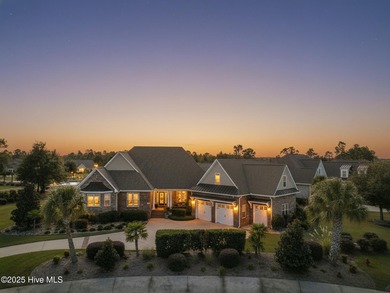 Experience the luxury of coastal living in this 4 bedroom, 4.5 on Compass Pointe Golf Course in North Carolina - for sale on GolfHomes.com, golf home, golf lot