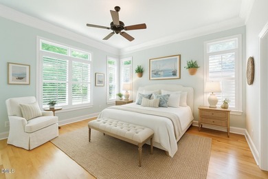 Discover refined luxury and remarkable flexibility at 137 Forked on The Preserve At Jordan Lake Golf Club in North Carolina - for sale on GolfHomes.com, golf home, golf lot