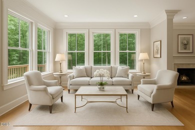 Discover refined luxury and remarkable flexibility at 137 Forked on The Preserve At Jordan Lake Golf Club in North Carolina - for sale on GolfHomes.com, golf home, golf lot