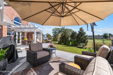 Experience the luxury of coastal living in this 4 bedroom, 4.5 on Compass Pointe Golf Course in North Carolina - for sale on GolfHomes.com, golf home, golf lot