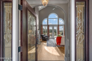 Experience the luxury of coastal living in this 4 bedroom, 4.5 on Compass Pointe Golf Course in North Carolina - for sale on GolfHomes.com, golf home, golf lot