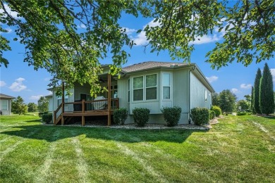 With gorgeous curb appeal and sweeping lake views from nearly on Falcon Lakes Golf Course in Kansas - for sale on GolfHomes.com, golf home, golf lot
